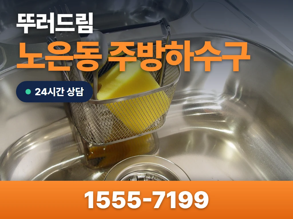 노은동 주방하수구 현장
